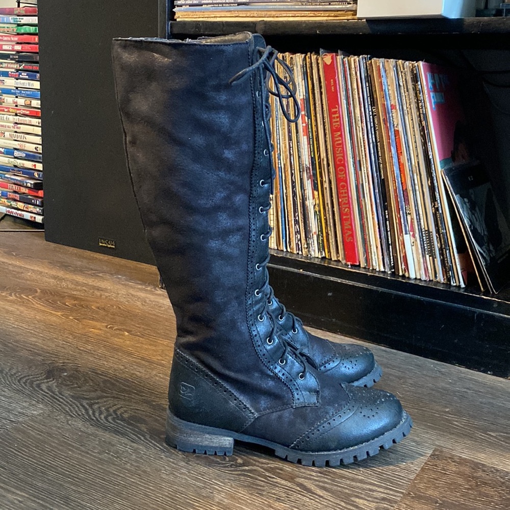 Dirty Laundry Lace Up Boots